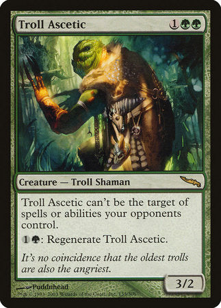 Troll Ascetic [Mirrodin] | Jomio and Rueliete's Cards and Comics