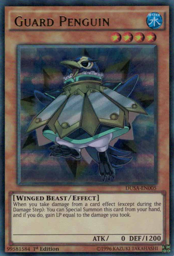 Guard Penguin [DUSA-EN005] Ultra Rare | Jomio and Rueliete's Cards and Comics