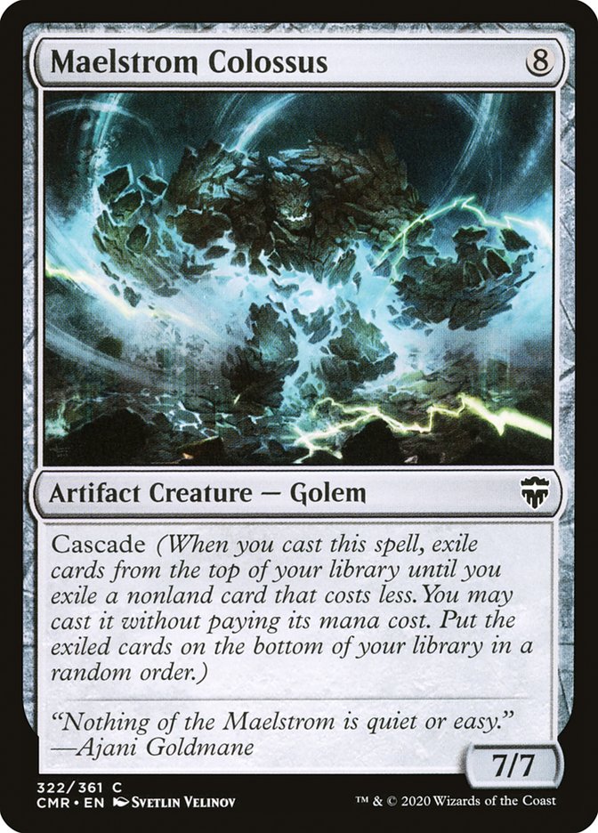 Maelstrom Colossus [Commander Legends] | Jomio and Rueliete's Cards and Comics