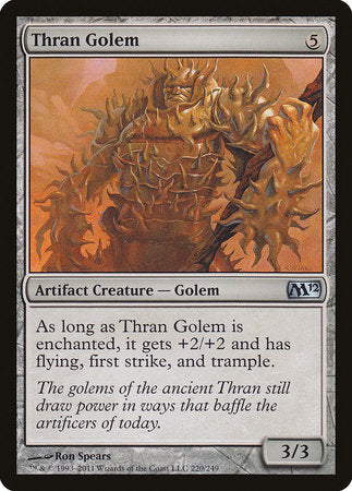 Thran Golem [Magic 2012] | Jomio and Rueliete's Cards and Comics