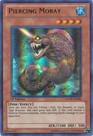 Piercing Moray [GENF-EN082] Ultra Rare | Jomio and Rueliete's Cards and Comics