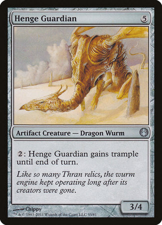 Henge Guardian [Duel Decks: Knights vs. Dragons] | Jomio and Rueliete's Cards and Comics