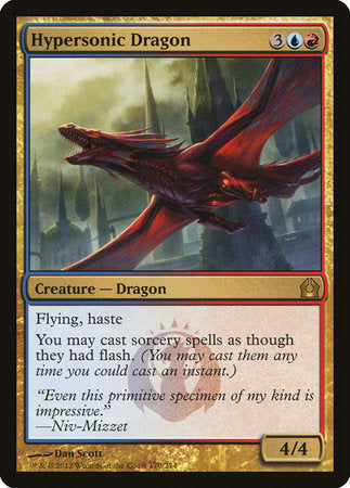 Hypersonic Dragon [Return to Ravnica] | Jomio and Rueliete's Cards and Comics