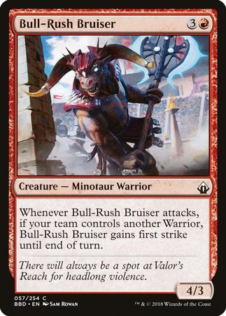 Bull-Rush Bruiser [Battlebond] | Jomio and Rueliete's Cards and Comics