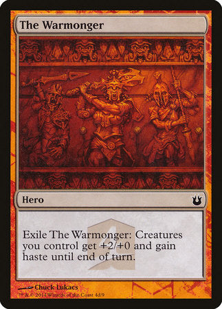 The Warmonger [Born of the Gods Hero's Path] | Jomio and Rueliete's Cards and Comics