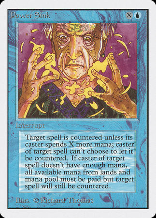 Power Sink [Unlimited Edition] | Jomio and Rueliete's Cards and Comics