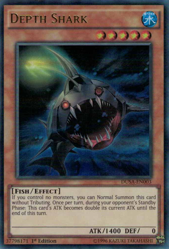 Depth Shark [DUSA-EN003] Ultra Rare | Jomio and Rueliete's Cards and Comics