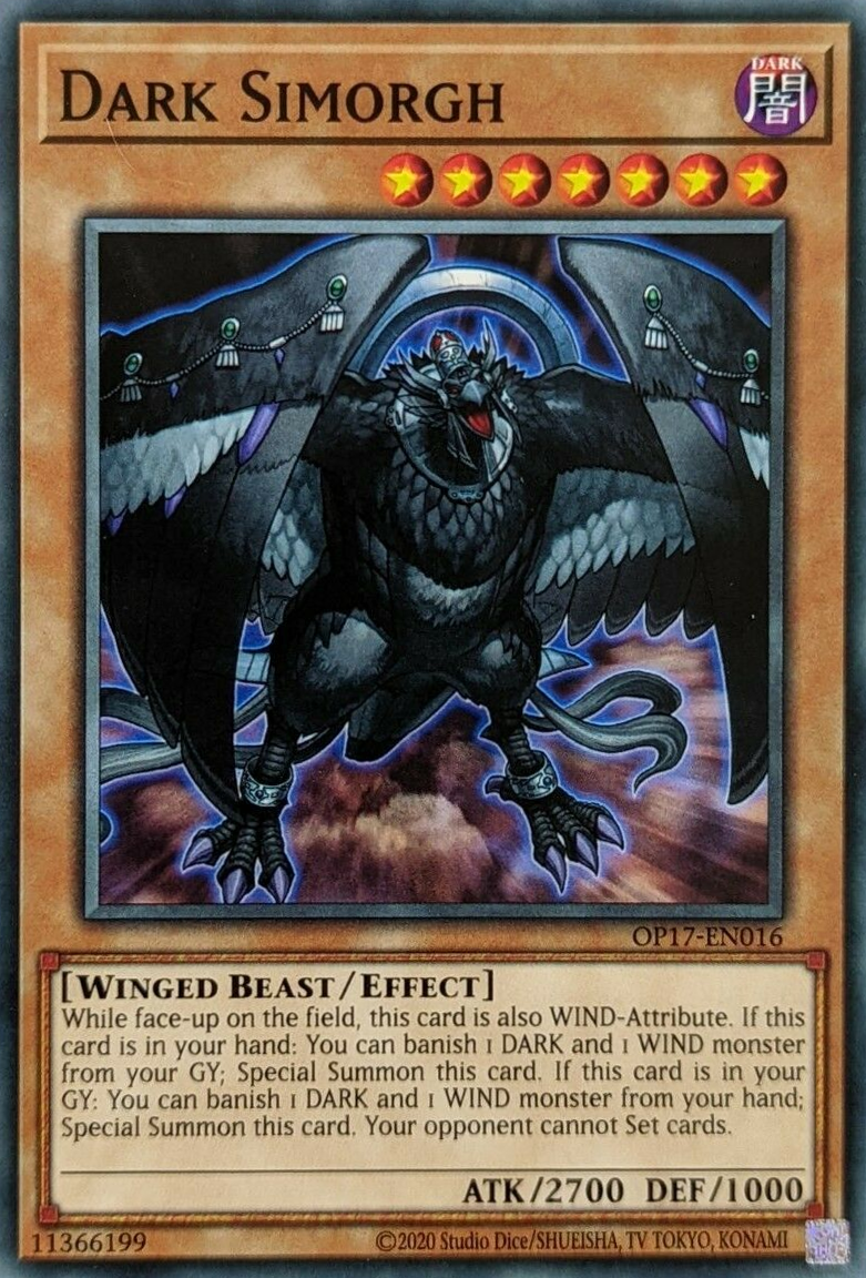 Dark Simorgh [OP17-EN016] Common | Jomio and Rueliete's Cards and Comics