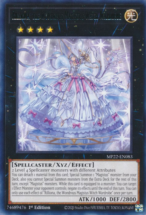 Rilliona, the Wondrous Magistus Witch Wardrobe [MP22-EN083] Rare | Jomio and Rueliete's Cards and Comics