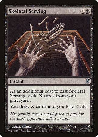 Skeletal Scrying [Conspiracy] | Jomio and Rueliete's Cards and Comics