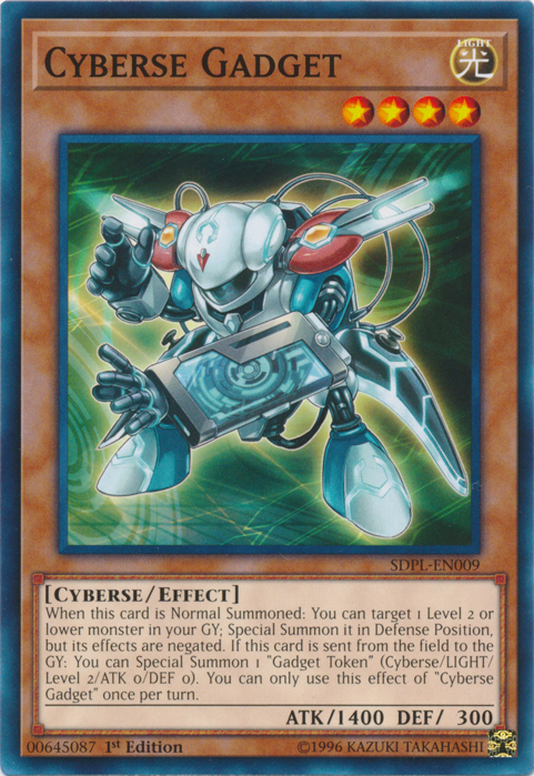 Cyberse Gadget [SDPL-EN009] Common | Jomio and Rueliete's Cards and Comics