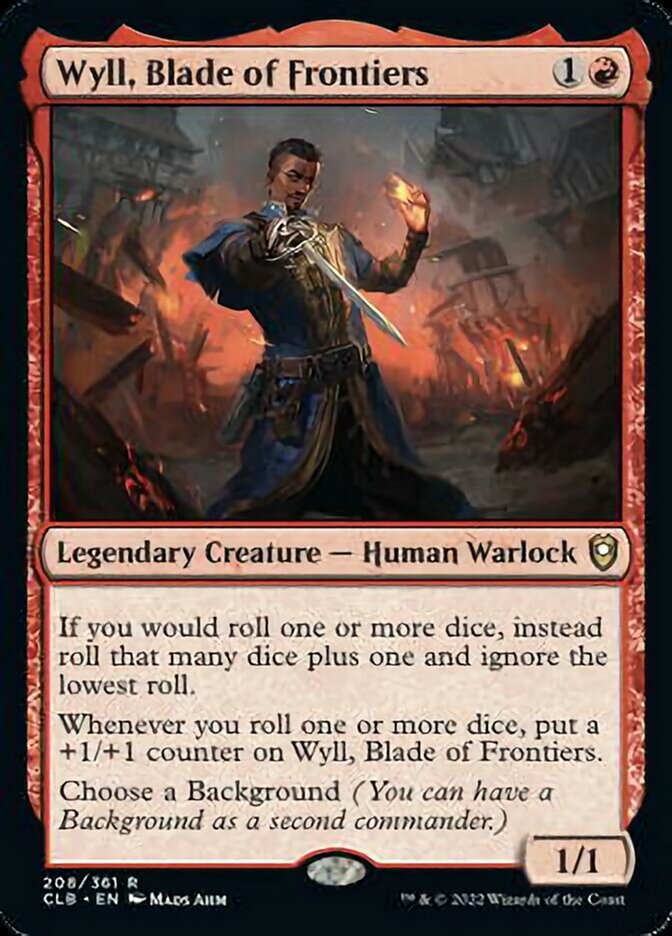 Wyll, Blade of Frontiers [Commander Legends: Battle for Baldur's Gate] | Jomio and Rueliete's Cards and Comics