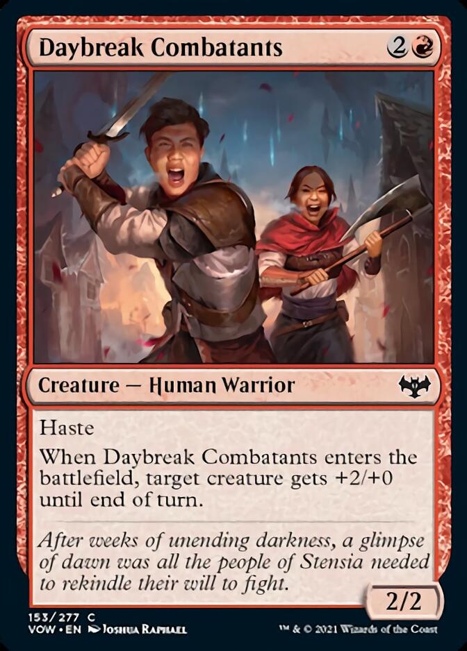 Daybreak Combatants [Innistrad: Crimson Vow] | Jomio and Rueliete's Cards and Comics