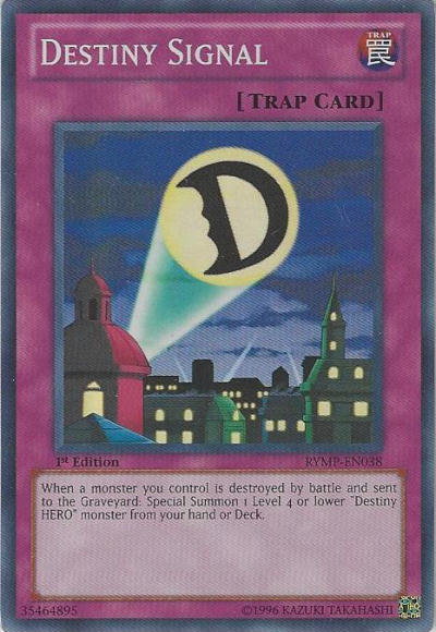 Destiny Signal [RYMP-EN038] Super Rare | Jomio and Rueliete's Cards and Comics