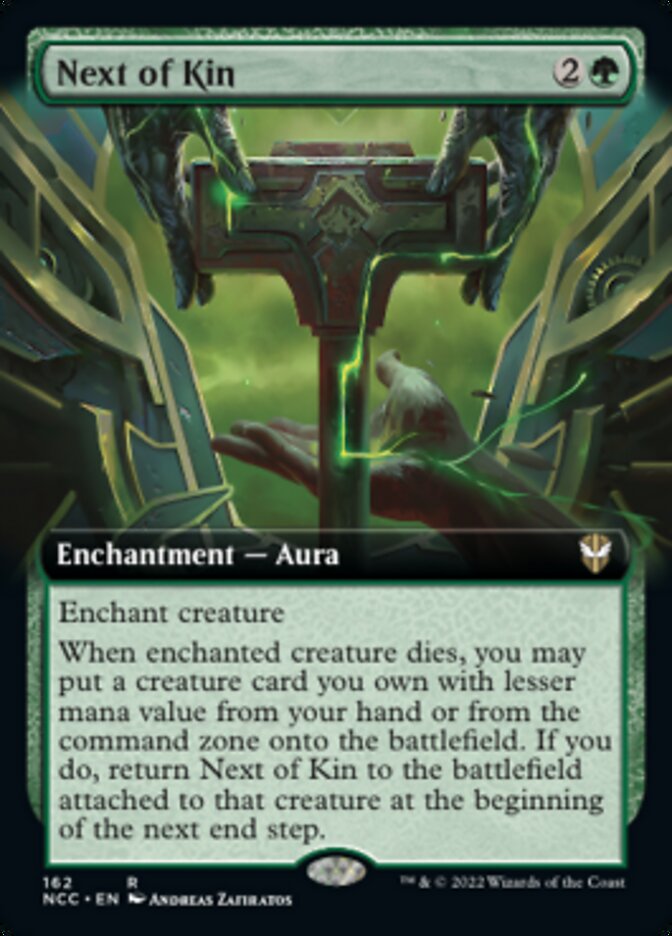 Next of Kin (Extended Art) [Streets of New Capenna Commander] | Jomio and Rueliete's Cards and Comics