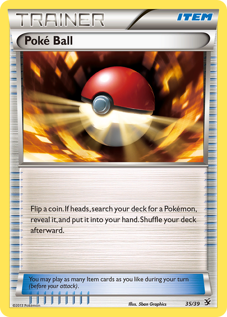 Poke Ball (35/39) [XY: Kalos Starter Set] | Jomio and Rueliete's Cards and Comics