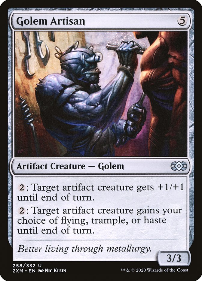 Golem Artisan [Double Masters] | Jomio and Rueliete's Cards and Comics