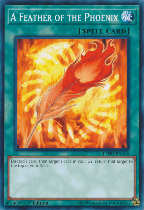 A Feather of the Phoenix [LEHD-ENA26] Common | Jomio and Rueliete's Cards and Comics