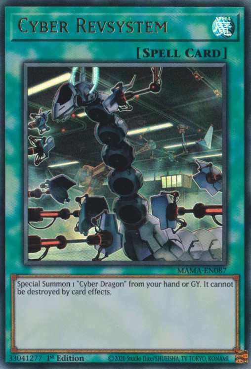 Cyber Revsystem [MAMA-EN087] Ultra Rare | Jomio and Rueliete's Cards and Comics