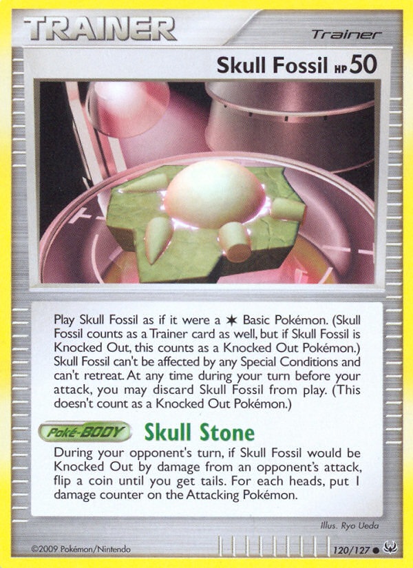 Skull Fossil (120/127) [Platinum: Base Set] | Jomio and Rueliete's Cards and Comics