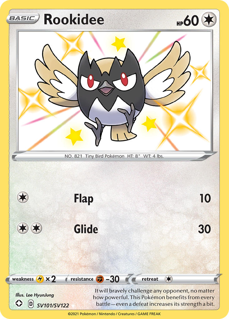 Rookidee (SV101/SV122) [Sword & Shield: Shining Fates] | Jomio and Rueliete's Cards and Comics