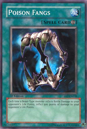 Poison Fangs [FET-EN038] Common | Jomio and Rueliete's Cards and Comics
