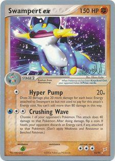 Swampert ex (95/95) (Rocky Beach - Reed Weichler) [World Championships 2004] | Jomio and Rueliete's Cards and Comics