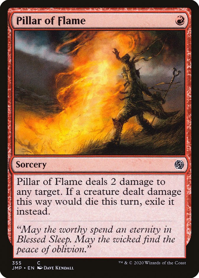 Pillar of Flame [Jumpstart] | Jomio and Rueliete's Cards and Comics