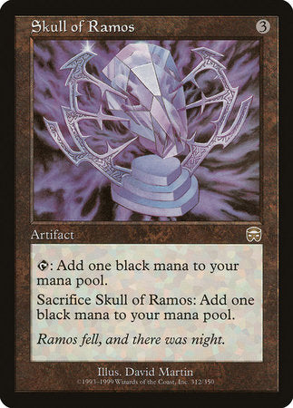 Skull of Ramos [Mercadian Masques] | Jomio and Rueliete's Cards and Comics