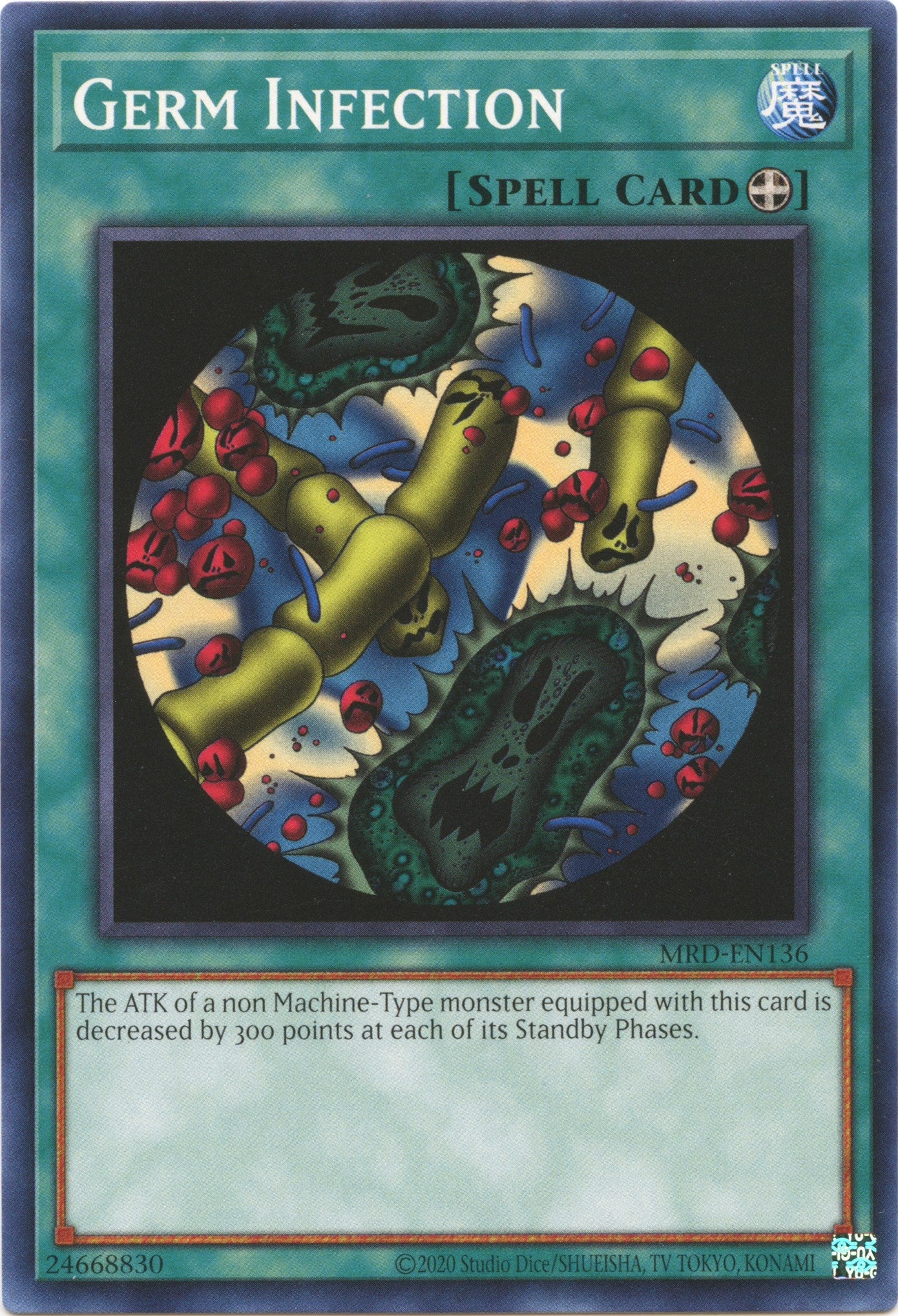 Germ Infection (25th Anniversary) [MRD-EN136] Common | Jomio and Rueliete's Cards and Comics