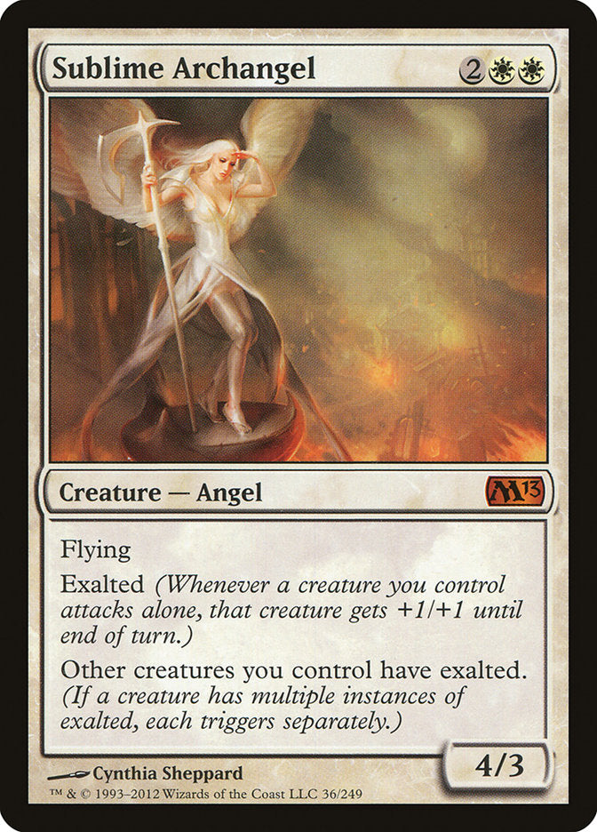 Sublime Archangel [Magic 2013] | Jomio and Rueliete's Cards and Comics