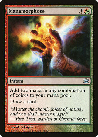 Manamorphose [Modern Masters] | Jomio and Rueliete's Cards and Comics