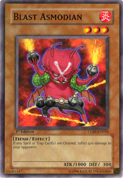 Blast Asmodian [CDIP-EN016] Common | Jomio and Rueliete's Cards and Comics