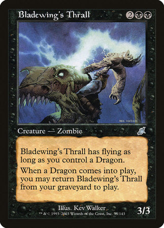 Bladewing's Thrall [Scourge] | Jomio and Rueliete's Cards and Comics