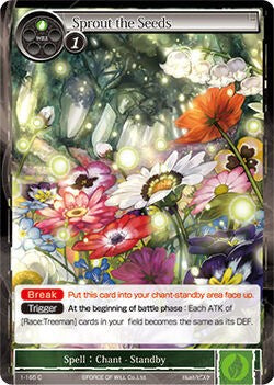 Sprout the Seeds (1-165) [The Dawn of Valhalla] | Jomio and Rueliete's Cards and Comics