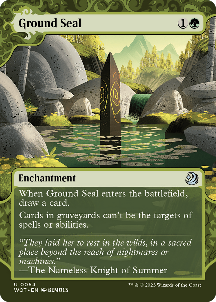 Ground Seal [Wilds of Eldraine: Enchanting Tales] | Jomio and Rueliete's Cards and Comics