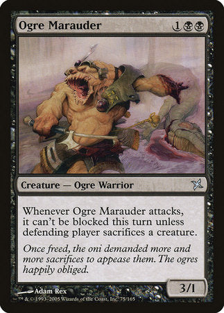 Ogre Marauder [Betrayers of Kamigawa] | Jomio and Rueliete's Cards and Comics