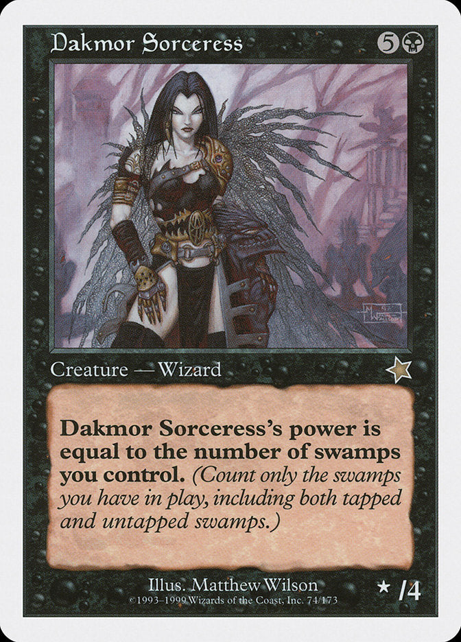 Dakmor Sorceress [Starter 1999] | Jomio and Rueliete's Cards and Comics