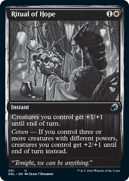 Ritual of Hope [Innistrad: Double Feature] | Jomio and Rueliete's Cards and Comics