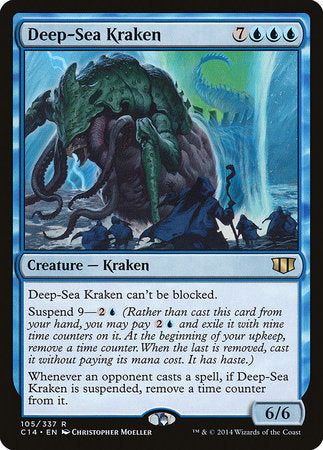 Deep-Sea Kraken [Commander 2014] | Jomio and Rueliete's Cards and Comics