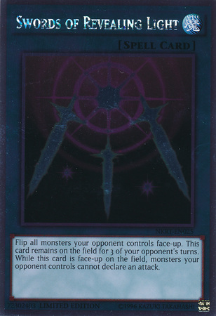 Swords of Revealing Light [NKRT-EN025] Platinum Rare | Jomio and Rueliete's Cards and Comics