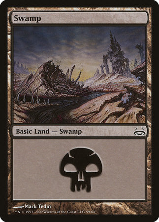 Swamp (59) [Duel Decks: Divine vs. Demonic] | Jomio and Rueliete's Cards and Comics