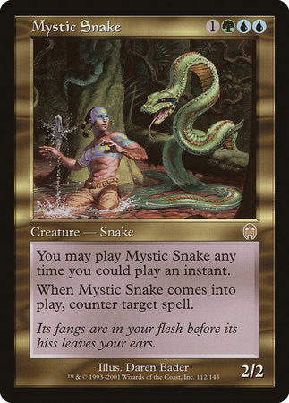 Mystic Snake [Apocalypse] | Jomio and Rueliete's Cards and Comics