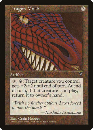 Dragon Mask [Visions] | Jomio and Rueliete's Cards and Comics