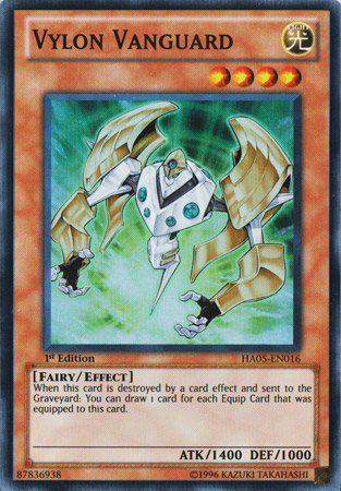 Vylon Vanguard [HA05-EN016] Super Rare | Jomio and Rueliete's Cards and Comics
