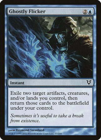 Ghostly Flicker [Avacyn Restored] | Jomio and Rueliete's Cards and Comics