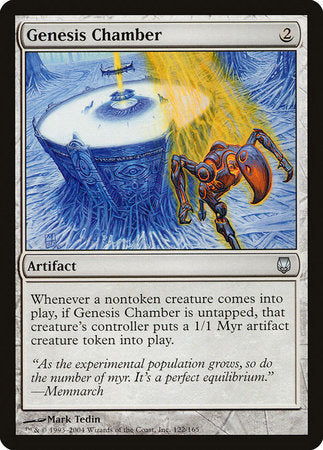 Genesis Chamber [Darksteel] | Jomio and Rueliete's Cards and Comics