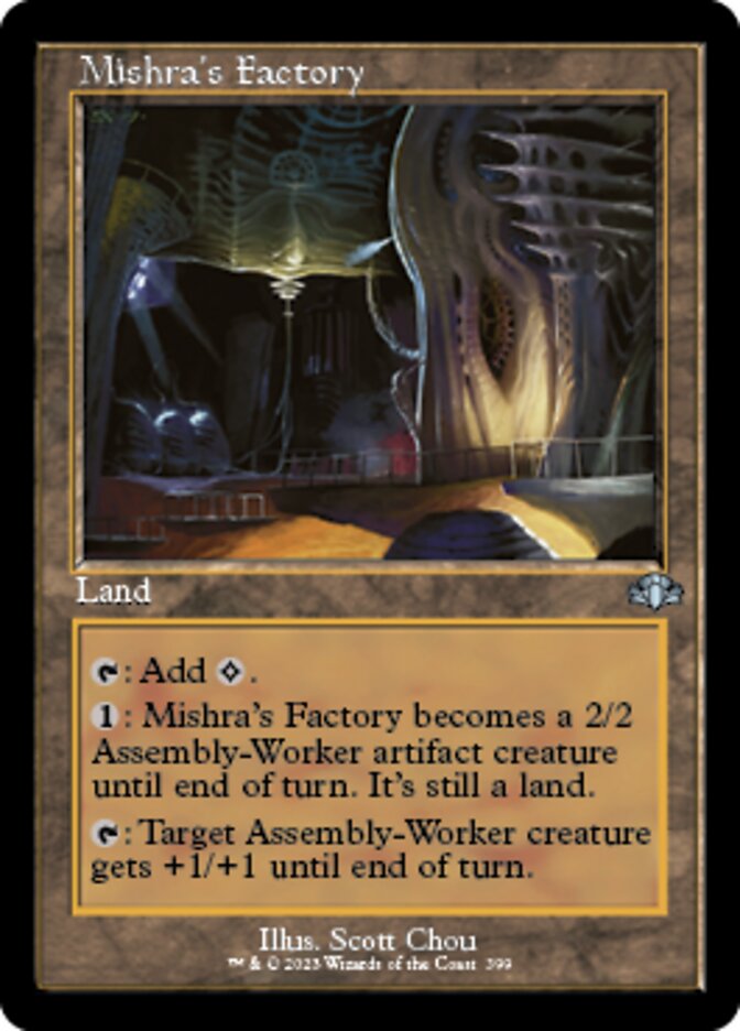 Mishra's Factory (Retro) [Dominaria Remastered] | Jomio and Rueliete's Cards and Comics