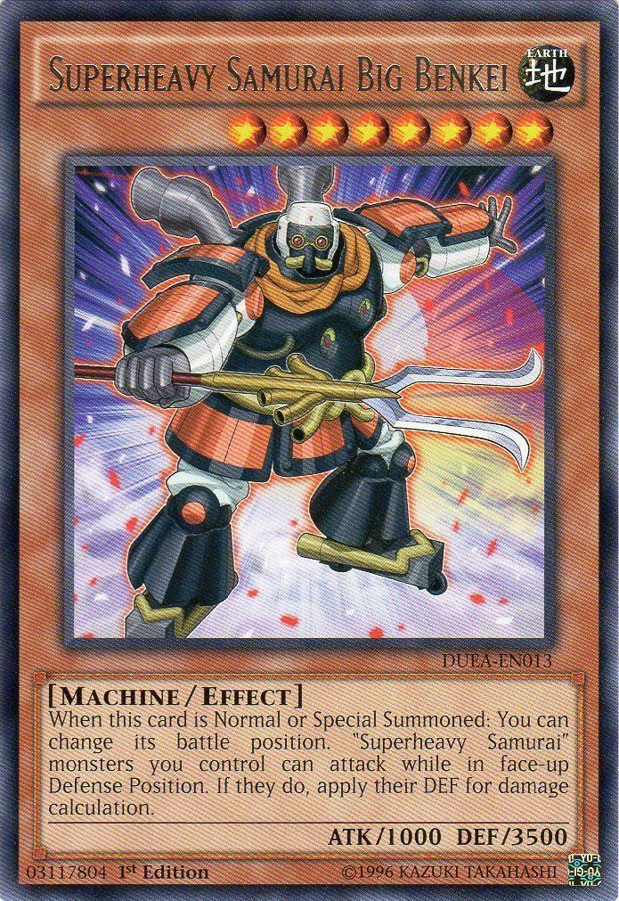 Superheavy Samurai Big Benkei [DUEA-EN013] Rare | Jomio and Rueliete's Cards and Comics