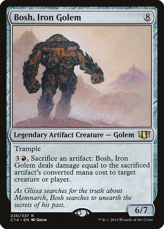 Bosh, Iron Golem [Commander 2014] | Jomio and Rueliete's Cards and Comics